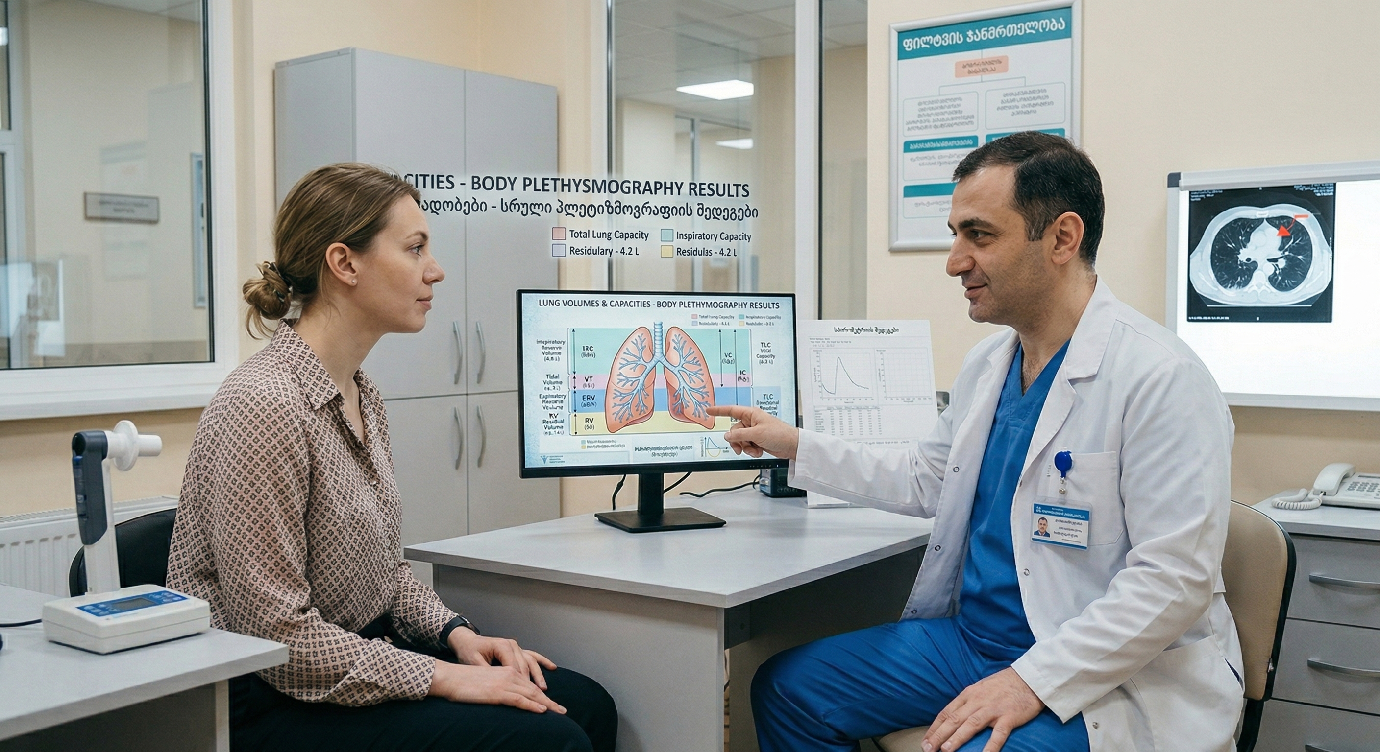 Pulmonologist-consultation-at-Bochorishvili-clinic-diagnosis-of-lung-diseases